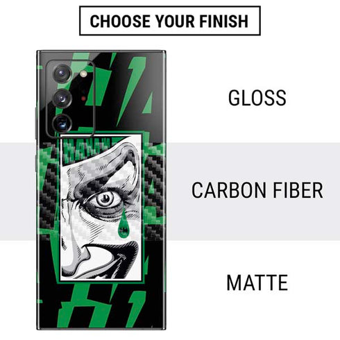 DC Comics The Joker Teardrop Card Galaxy Note20 Ultra 5G Skin