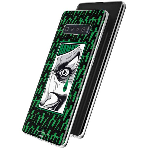DC Comics The Joker Teardrop Card Galaxy S10 Skin