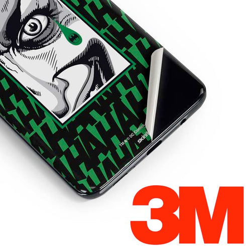 DC Comics The Joker Teardrop Card Galaxy S10e Skin