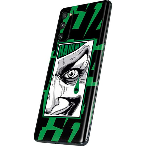 DC Comics The Joker Teardrop Card Galaxy S20 Fan Edition Skin