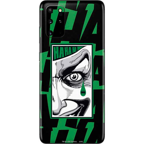 DC Comics The Joker Teardrop Card Galaxy S20 Plus Skin