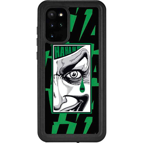 DC Comics The Joker Teardrop Card Galaxy S20 Plus Waterproof Case