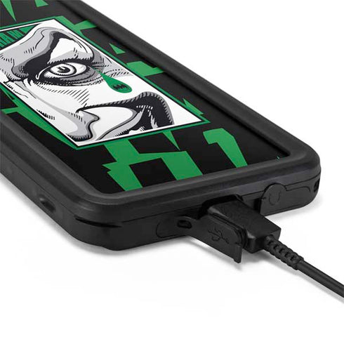 DC Comics The Joker Teardrop Card Galaxy S20 Plus Waterproof Case