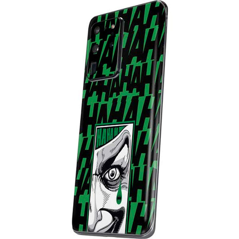 DC Comics The Joker Teardrop Card Galaxy S20 Ultra 5G Skin
