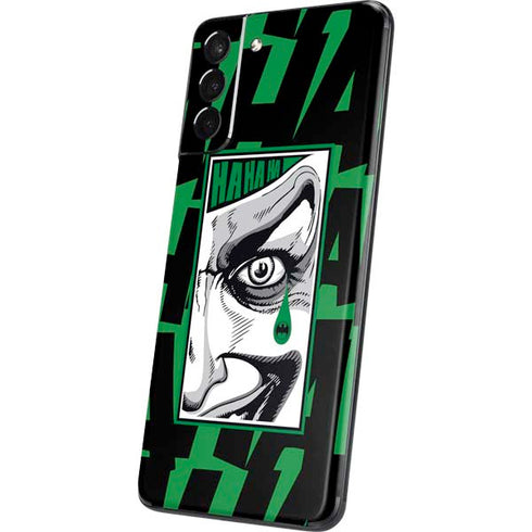 DC Comics The Joker Teardrop Card Galaxy S21 5G Skin