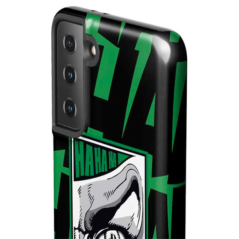 DC Comics The Joker Teardrop Card Galaxy S21 FE Pro Case