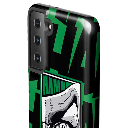 DC Comics The Joker Teardrop Card Galaxy S21 Plus 5G Pro Case