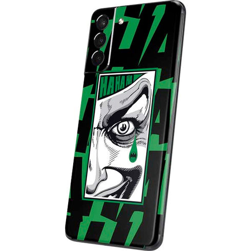 DC Comics The Joker Teardrop Card Galaxy S21 Plus 5G Skin