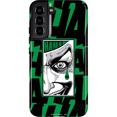 DC Comics The Joker Teardrop Card Galaxy S22 Plus Pro Case
