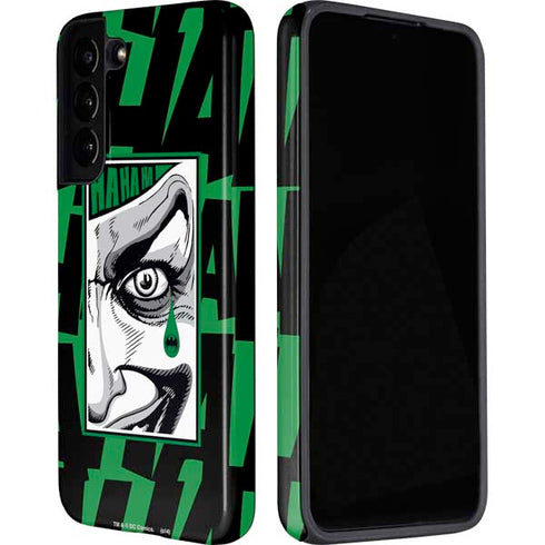 DC Comics The Joker Teardrop Card Galaxy S22 Plus Pro Case