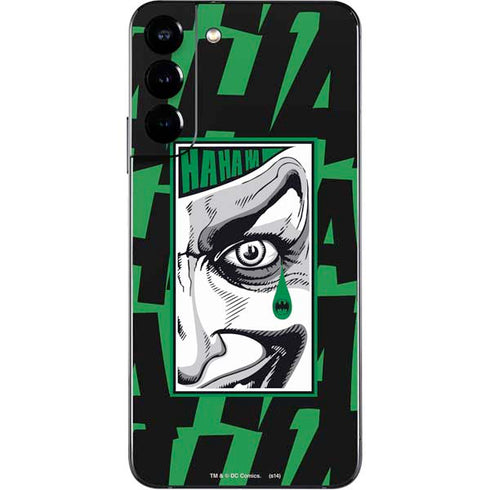 DC Comics The Joker Teardrop Card Galaxy S22 Plus Skin