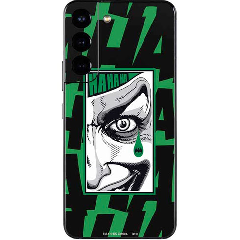 DC Comics The Joker Teardrop Card Galaxy S22 Skin