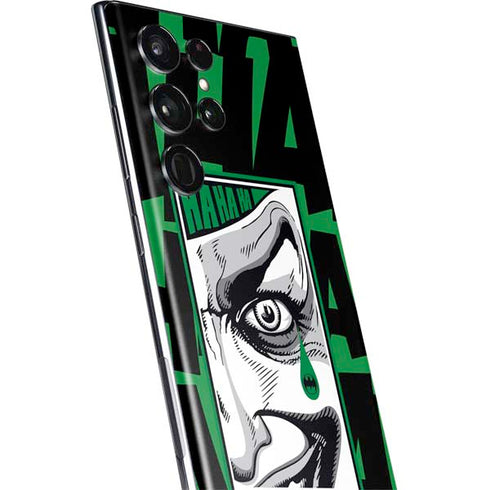 DC Comics The Joker Teardrop Card Galaxy S22 Ultra Skin