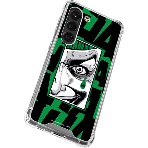DC Comics The Joker Teardrop Card Galaxy S23 Clear Case
