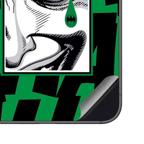 DC Comics The Joker Teardrop Card Galaxy S23 FE Skin