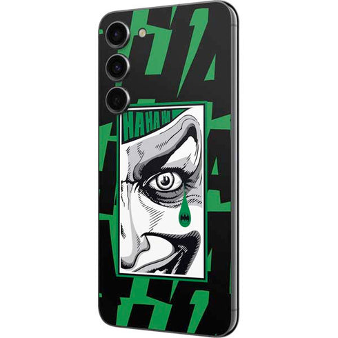 DC Comics The Joker Teardrop Card Galaxy S23 Plus Skin