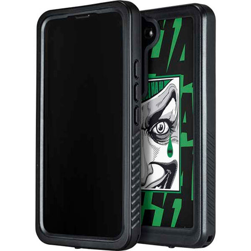 DC Comics The Joker Teardrop Card Galaxy S23 Plus Waterproof Case