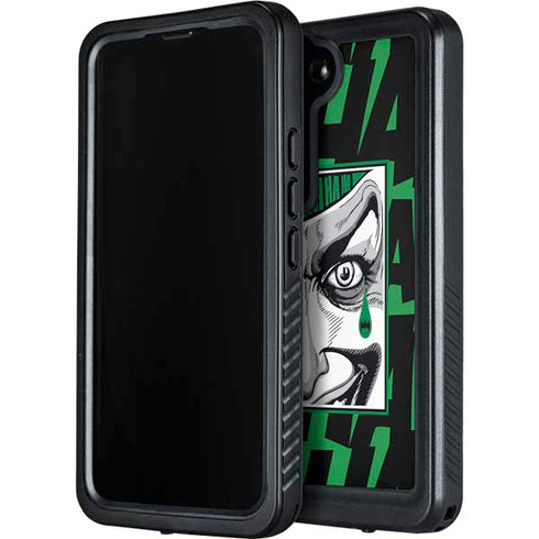DC Comics The Joker Teardrop Card Galaxy S23 Waterproof Case