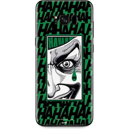DC Comics The Joker Teardrop Card Galaxy S8 Skin
