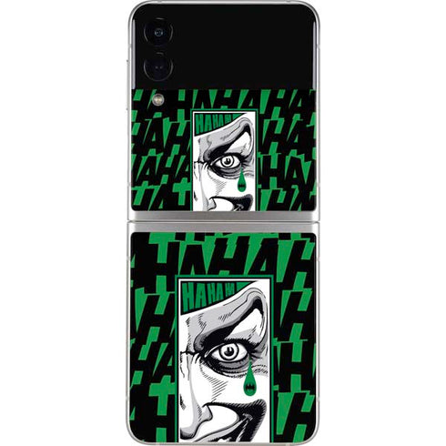 DC Comics The Joker Teardrop Card Galaxy Z Flip3 5G Skin