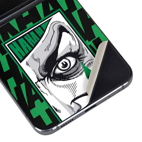 DC Comics The Joker Teardrop Card Galaxy Z Flip5 5G Skin