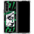 DC Comics The Joker Teardrop Card Galaxy Z Fold4 5G Clear Case