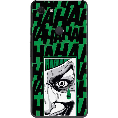 DC Comics The Joker Teardrop Card Google Pixel 3 XL Skin
