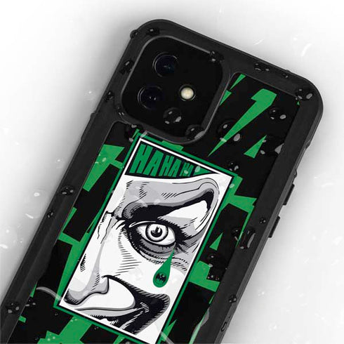 DC Comics The Joker Teardrop Card iPhone 12 Mini Waterproof Case