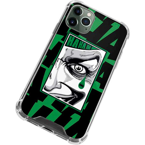 DC Comics The Joker Teardrop Card iPhone 12 Pro Max Clear Case