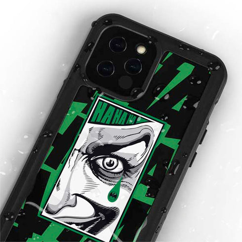 DC Comics The Joker Teardrop Card iPhone 12 Pro Max Waterproof Case