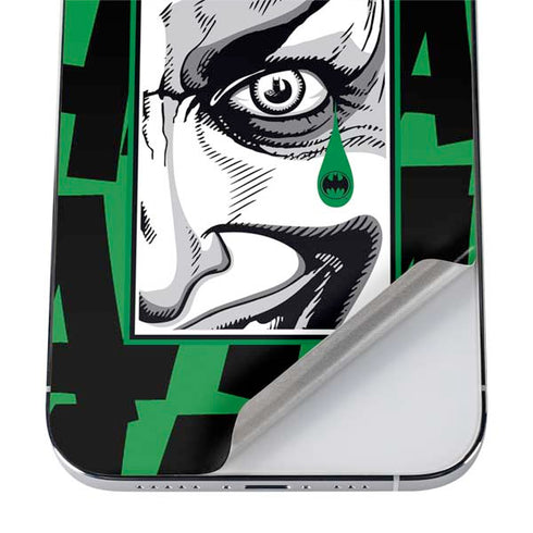 DC Comics The Joker Teardrop Card iPhone 12 Pro Skin