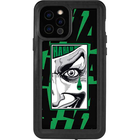 DC Comics The Joker Teardrop Card iPhone 12 Pro Waterproof Case