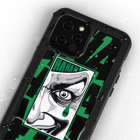 DC Comics The Joker Teardrop Card iPhone 12 Pro Waterproof Case