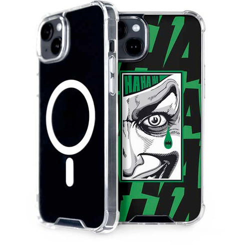 DC Comics The Joker Teardrop Card iPhone 15 Plus MagSafe Case