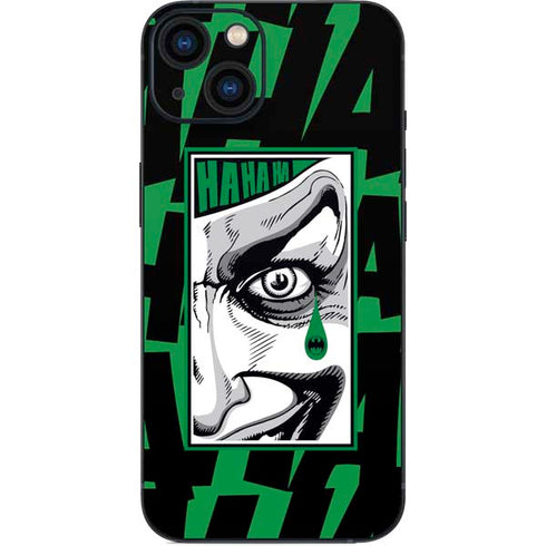 DC Comics The Joker Teardrop Card iPhone 14 Plus Skin
