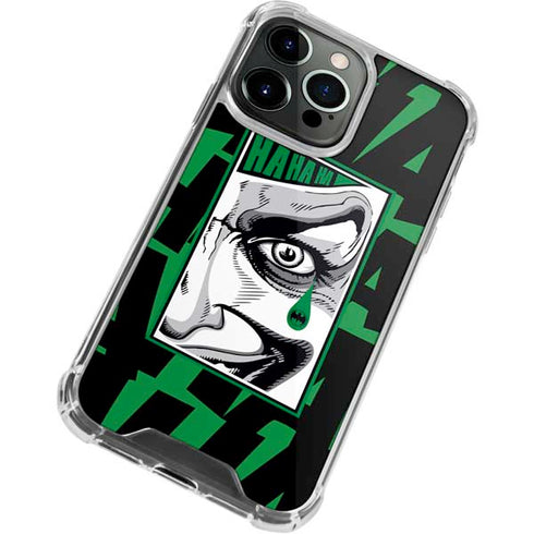 DC Comics The Joker Teardrop Card iPhone 14 Pro Max Clear Case