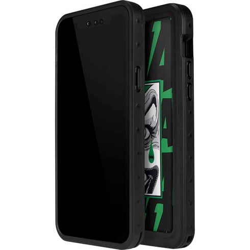 DC Comics The Joker Teardrop Card iPhone 14 Pro Max Waterproof Case