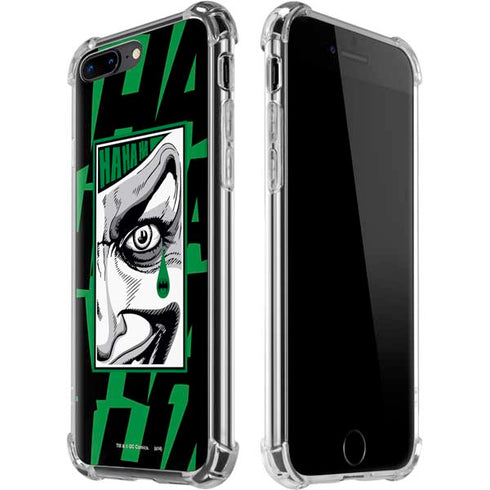 DC Comics The Joker Teardrop Card iPhone 7/8 Plus Clear Case