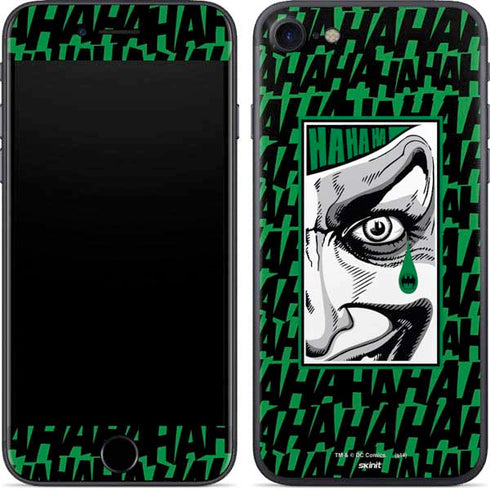 DC Comics The Joker Teardrop Card iPhone 8 Skin