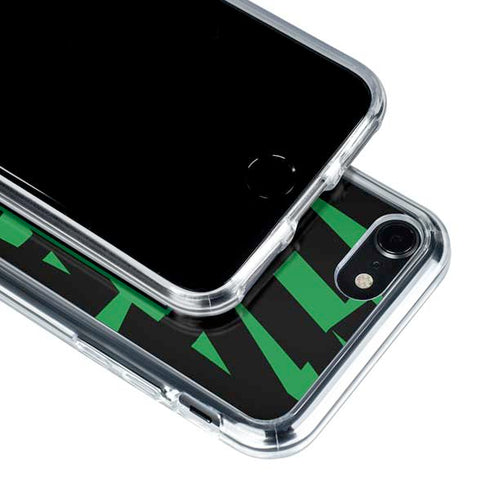 DC Comics The Joker Teardrop Card iPhone SE (2nd & 3rd Gen) Clear Case