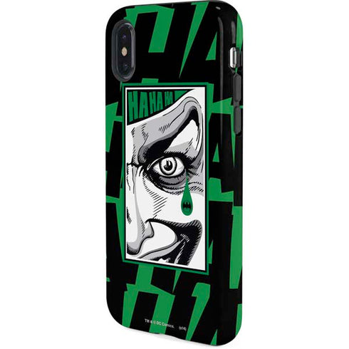 DC Comics The Joker Teardrop Card iPhone X Pro Case