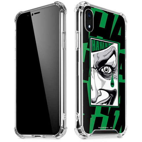 DC Comics The Joker Teardrop Card iPhone XR Clear Case