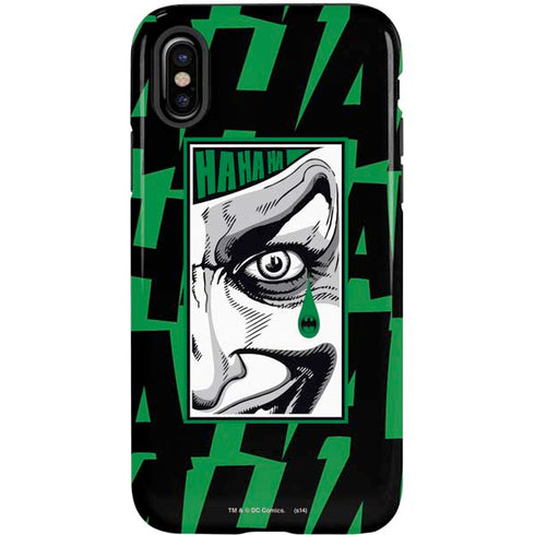 DC Comics The Joker Teardrop Card iPhone XS Pro Case