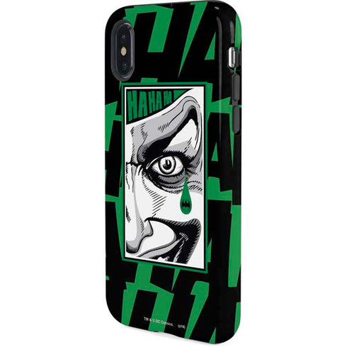 DC Comics The Joker Teardrop Card iPhone XS Pro Case
