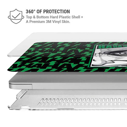 DC Comics The Joker Teardrop Card MacBook Air 15in (2023-2025) Case plus Skin