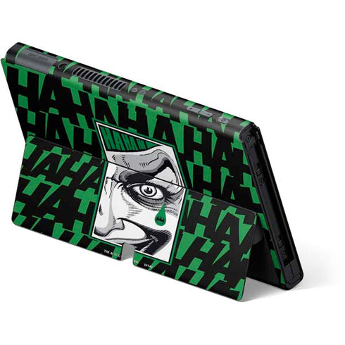 DC Comics The Joker Teardrop Card Nintendo Switch OLED (2021) Skin