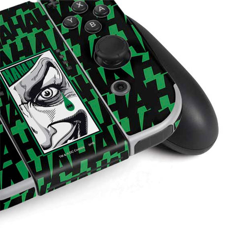 DC Comics The Joker Teardrop Card Nintendo Switch OLED (2021) Skin