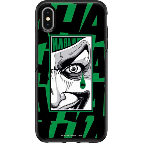 DC Comics The Joker Teardrop Card Otterbox Symmetry iPhone Skin