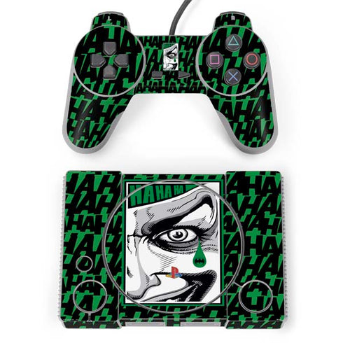 DC Comics The Joker Teardrop Card PlayStation Classic Bundle Skin