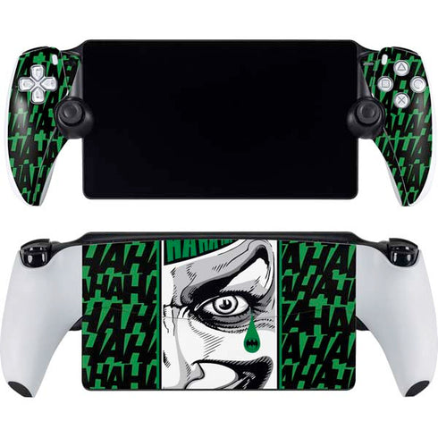 DC Comics The Joker Teardrop Card PlayStation Portal Remote Player Skin